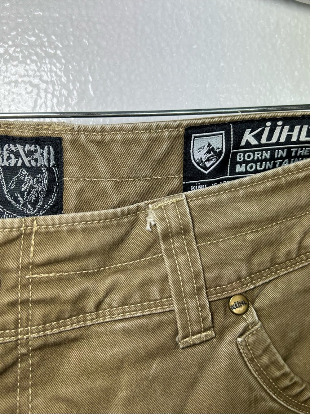Kuhl Rydr olive green pants size 36X30 great condition - Picture 5 of 7